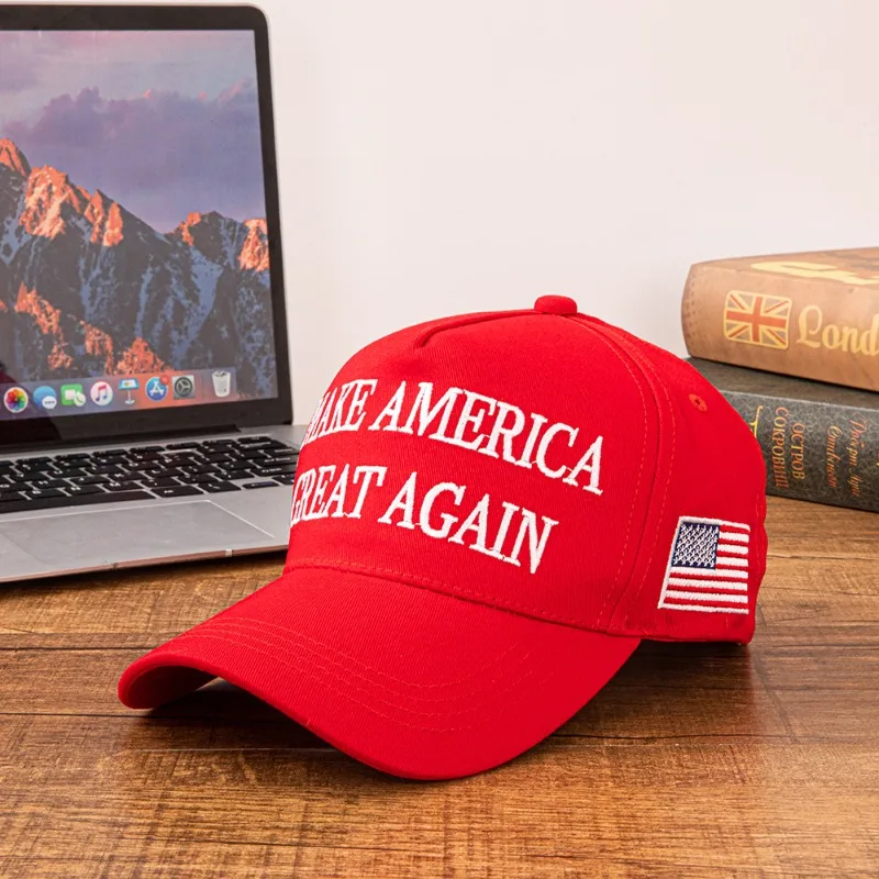 

2024 US Hat Election Little Red Riding Hood Duck Tongue Hat MAGA MAKE AMERICA GREAT AGAIN