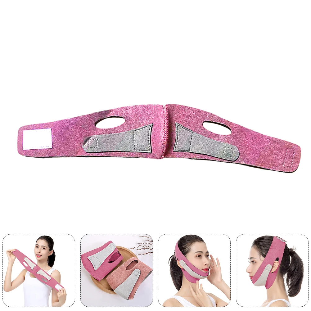 顔の美容バンドリフティングストラップ二重あご軽減フェイススリミングマスクソフト弾性ベルト