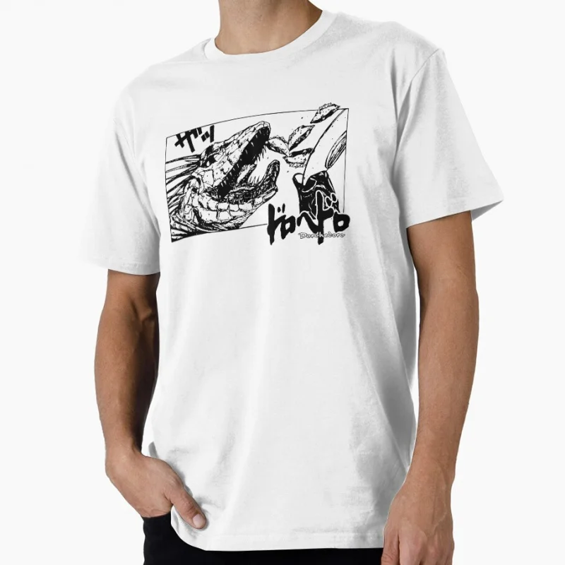 

Caiman Manga Dorohedoro Kaiman Gift T shirt for Anime lover Large size Tops Manga Graphic Print Y2k Clothes Cartoon Tee