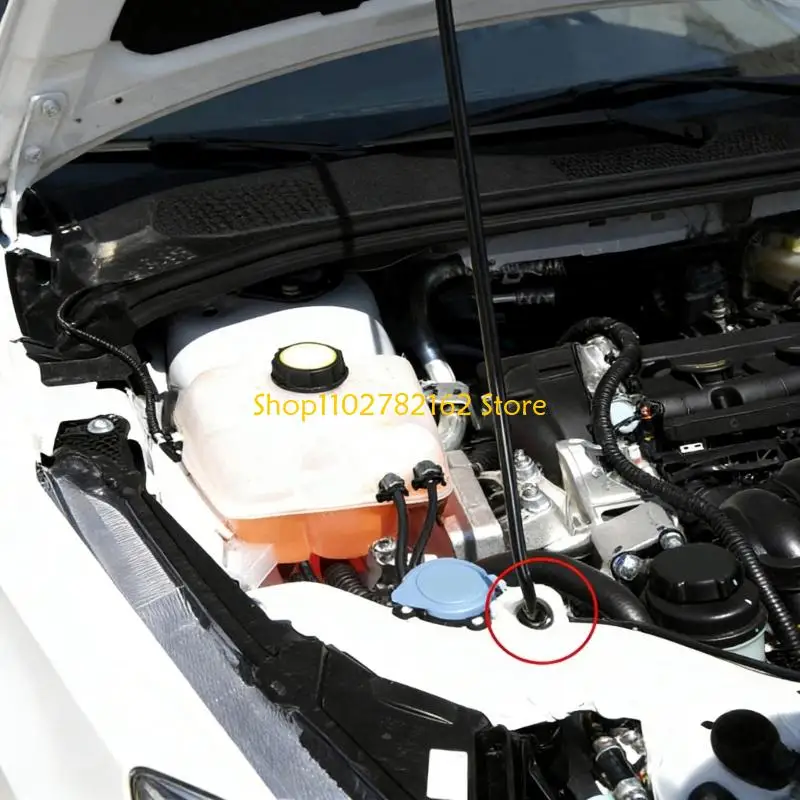 

547B 6Pcs/Pack Vehicle Hood Prop Rod Retainer Clips Fastener W712889-S300 for MK4 MK5