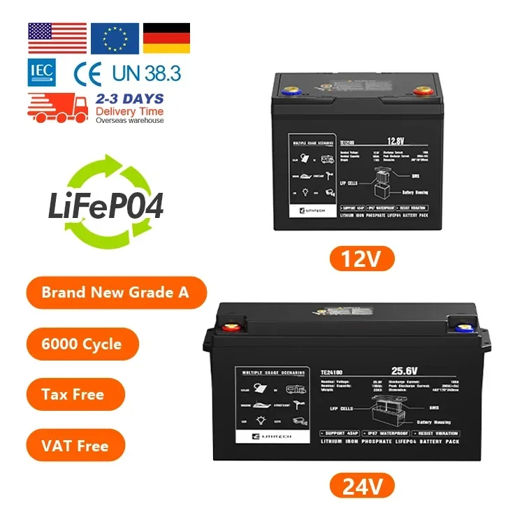 12v 24V 100ah 120ah 200ah 300ah lifepo4 Bluetooth iron phosphate battery 100 kWh with Bluetooth lithium battery pack