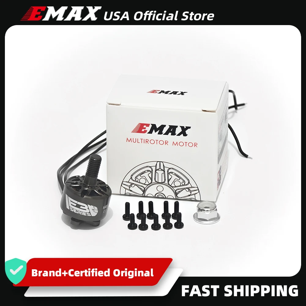 Emax USA Official E3 1407 Brushless Motor 2800KV 3300KV 4100KV for RC Airplane Helicopter Drone - High-Quality Electronic Component