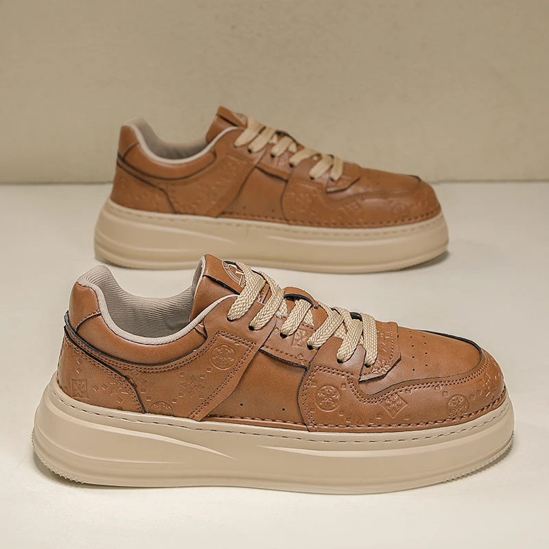 

2025 Spring New Rubber-Plastic Sole Casual Board Sneakers for Outdoor Sports - Comfortable, Soft, Slip-Resistant, Durable, and T