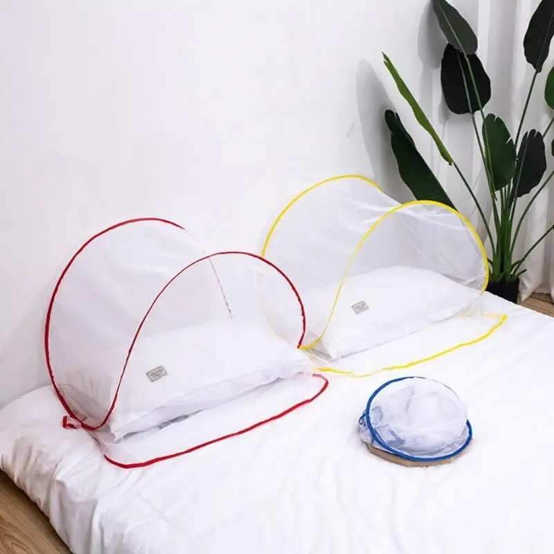 Summer Up Mini Folding Mosquito Net Cover Portable Encryption Anti-Mosquito Head Face Pest Control