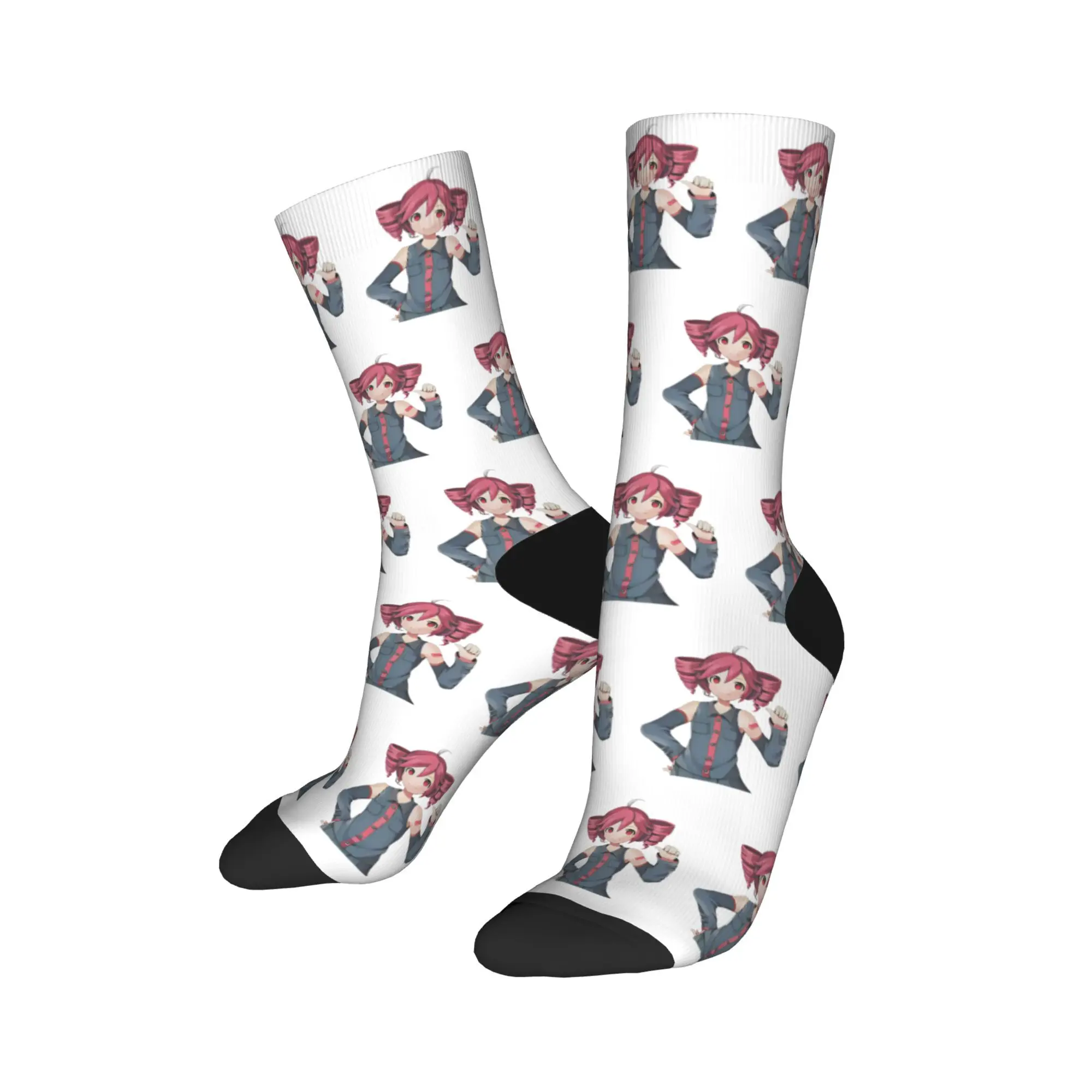 

Kasane Teto Socks Winter Stockings Funny Men Breathable Socks Graphic Climbing Anti Slip Socks