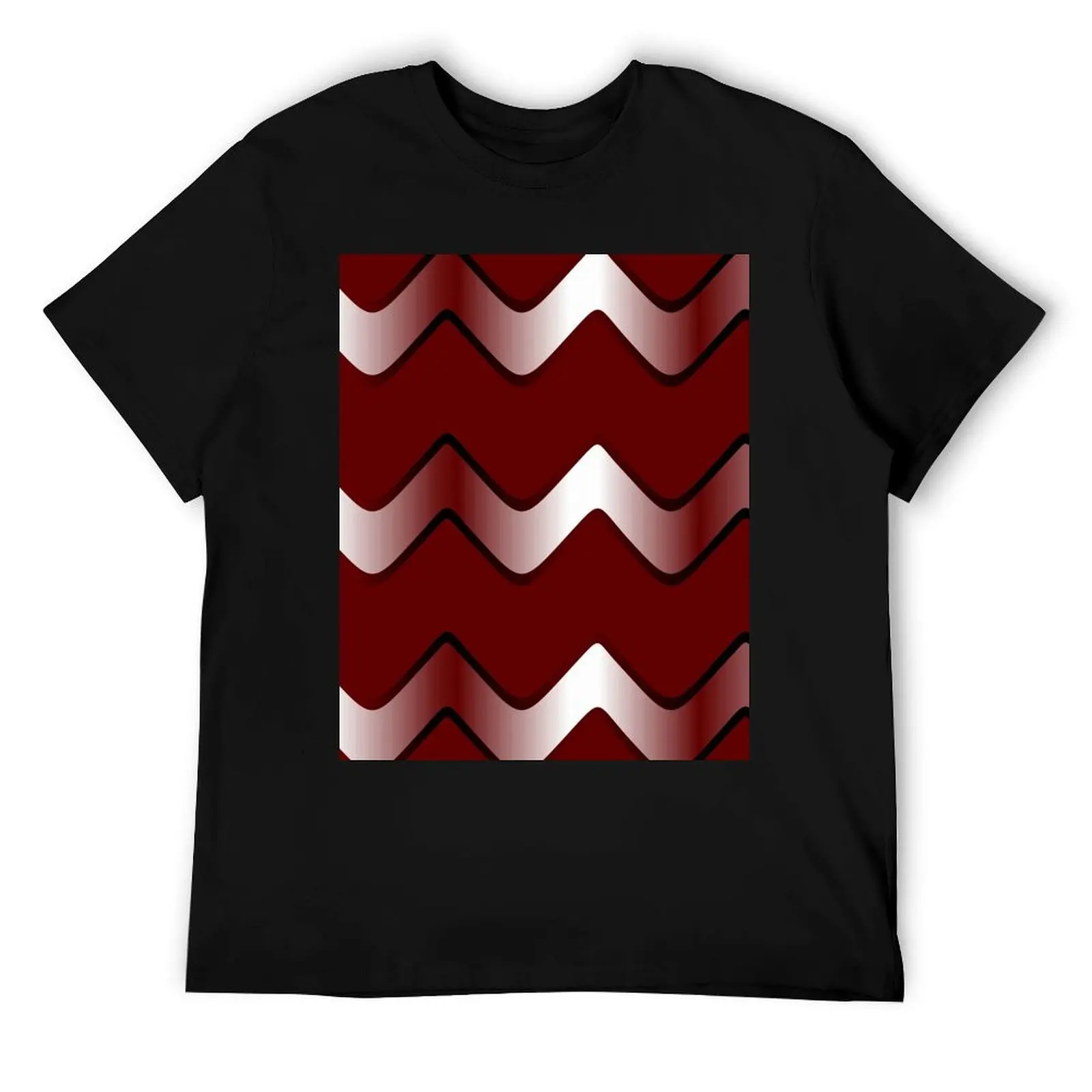 

Футболка с блестящими волнами, забавные футболки, мужские футболки с принтом для мужчин, черная хлопковая футболка, простая мужская футболка в упаковке