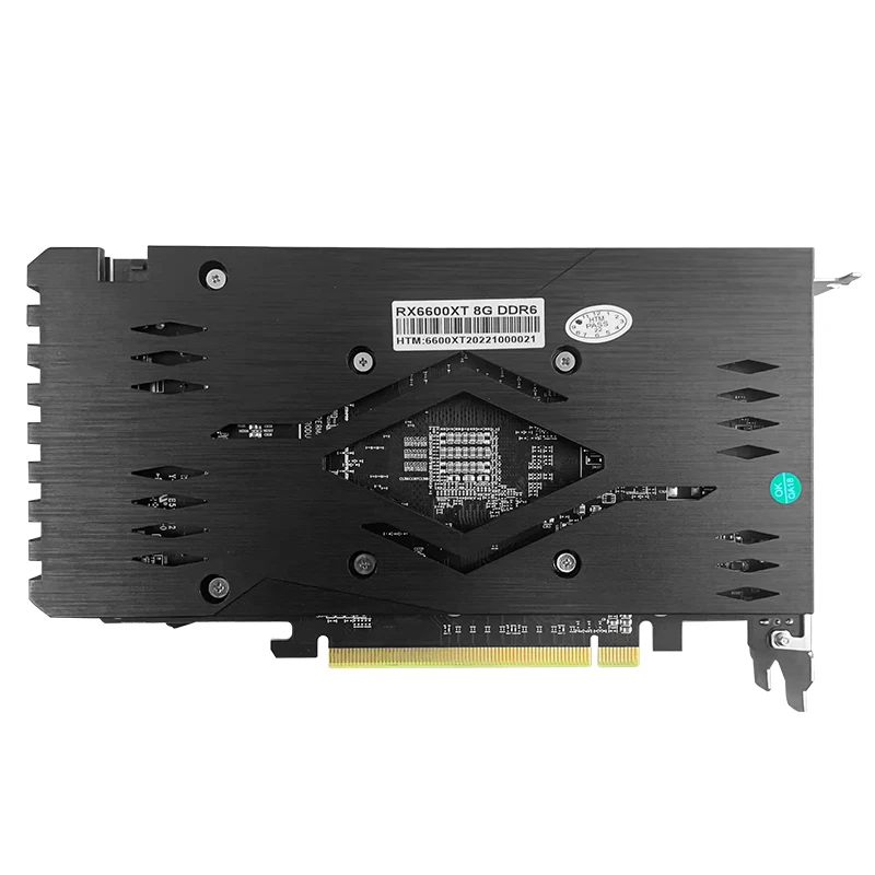 Placa gráfica AMD RX6600M, Radeon RX 6600M, 8GB, GPU GDDR6, 128-Bit, 14 Gbps, Placa de vídeo 7nm, Suporte Desktop, CPU, Novo