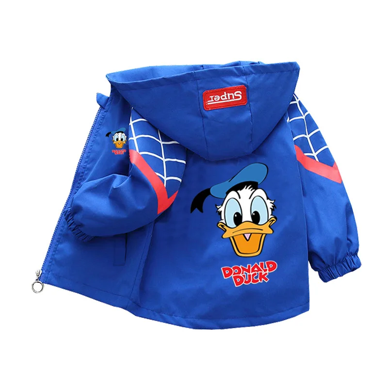 Spiderman Hooded Jackets Girls Boys 2024 Spring Autumn Sports Coats 1-10 Years Children Cartoon Outerwear Kids Casual Clothes