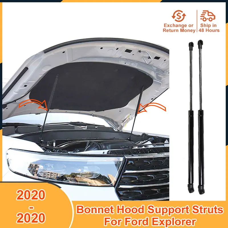 

2020-2022 Bonnet Hood Support For Ford Explorer 2020 2021 2022 Accessories Lift Supports Strut Bars Shock Absorber Gas Damper