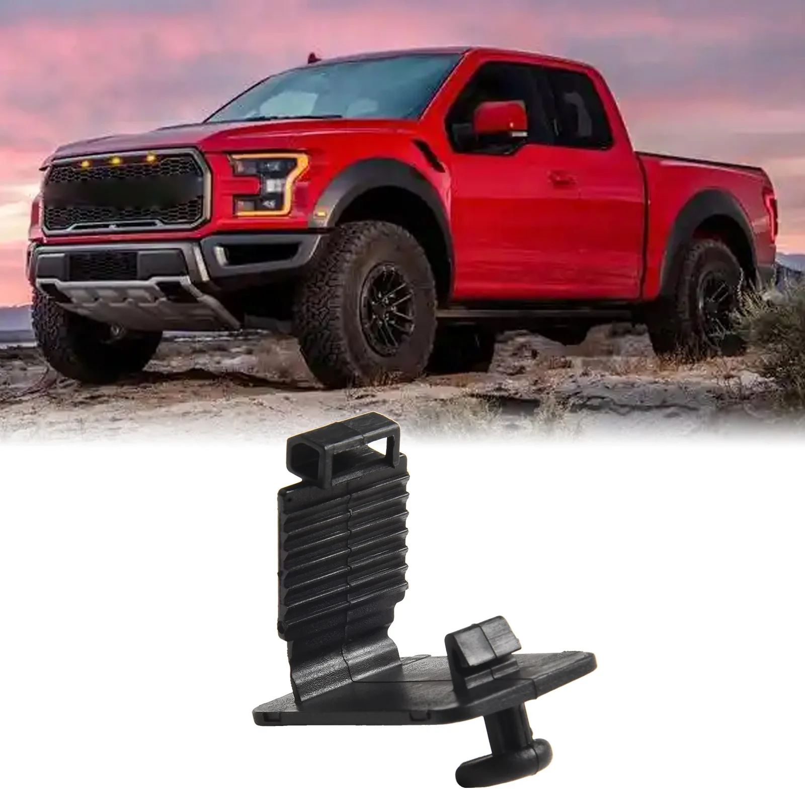 플라스틱 후크 드라이버 후크 클립 1개 1W6Z-76130A83-AA 직접 장착 손상된 클립용 간편한 설치 교체