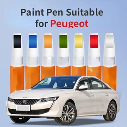 Paint Pen Suitable for Peugeot 308 Car Special Paint Fixer Pearl Light White 301 Amber Brown 408 Car Paint Scratch Fabulous 508