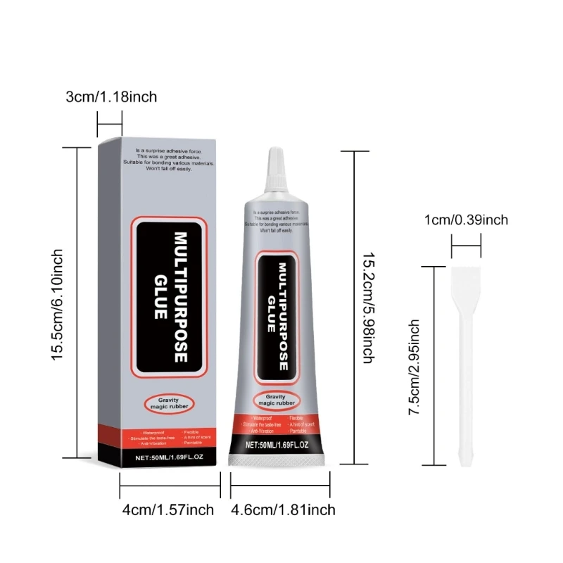 Многоцелевые клеи Клеи для ткани Прозрачные клеи для рукоделия Водостойкий быстросохнущий жидкий клей для ткани Кожа Дерево