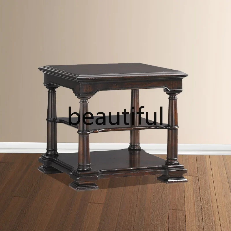 X  A few pure solid wood three-layer sofas, a few small living rooms for leisure, and a small coffee table corner cabinet.