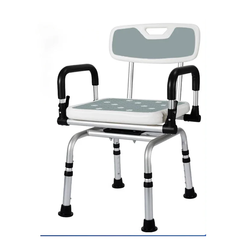 Rotating Disabled Shower Chair Elderly Bathroom Household Toilet Pregnant Woman Paralyzed Shower Chair Artifact Home Furniture