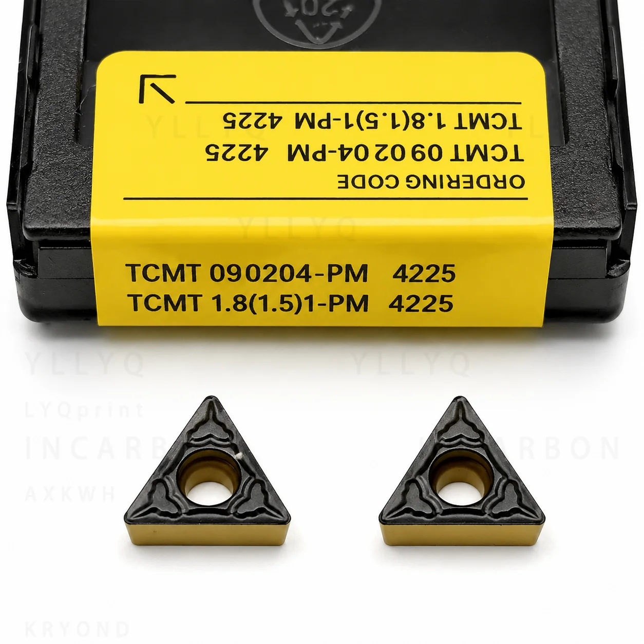 10PCS TCMT16T304 4225 TCMT16T308 4240 TCMT090204 Carbide Inserts CNC Lathe Internal Turning Tool For Metal Machining view 3