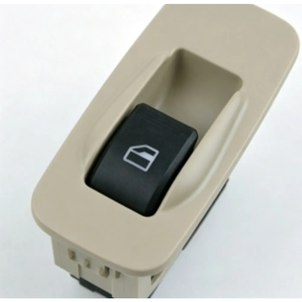 Front Rear Power Window Control Switch with Panel Frame Mounting Bracket for Chery Tiggo 3 Black Beige Gray