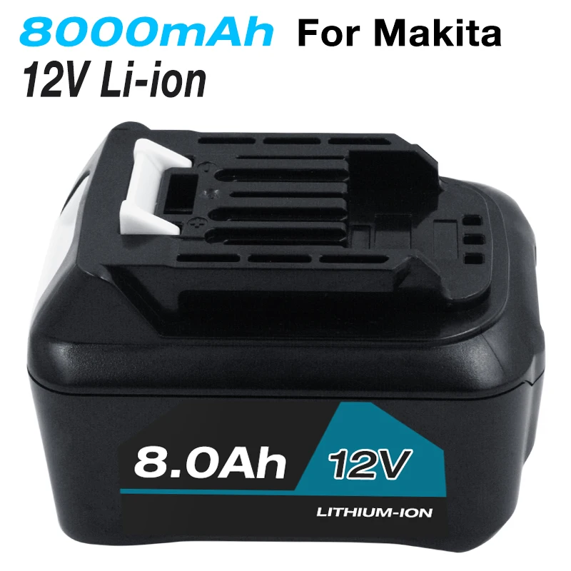 BL1040B 8.0Ah 12V MAX Li-ion Battery fro Makita 10.8V BL1015 BL1016 BL1021B BL1041B DF031D TD110D HP332D DC10S Power tools