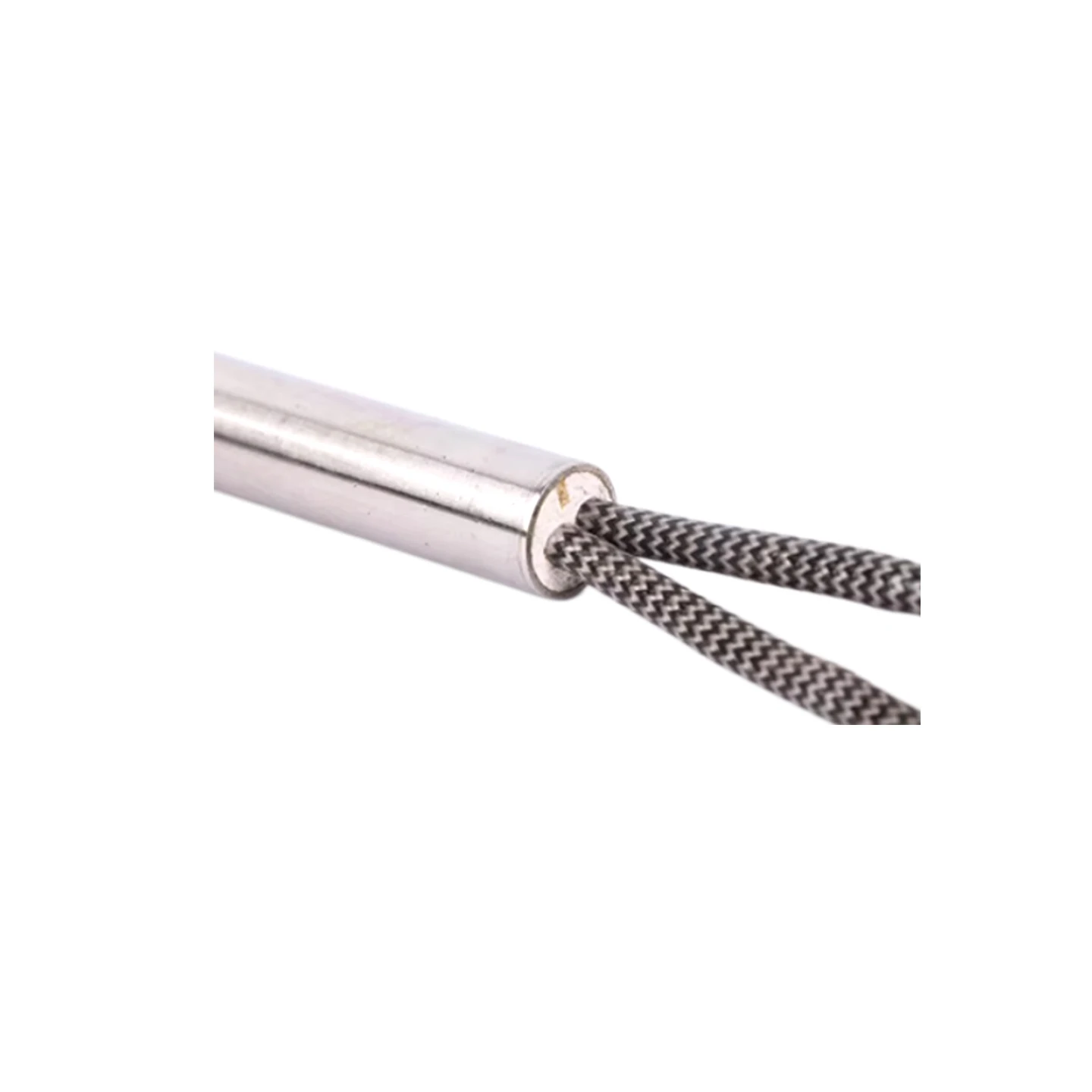 2PCS 220V Electric Cartridge Heater 6mm Pipe Diameter Stainless Steel Cylindrical Heating Elements Wattage 80W/100W/120W