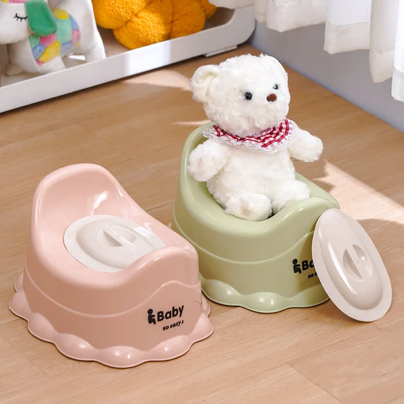 Children Potty Cartoon Baby Potty Training Seat Urinal Design with Cover Comfortable Child Children Pot Portable Camping Toilets