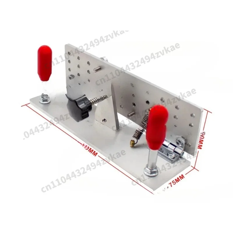 Belt Grinder Aluminum Alloy Knife Jig Knife Sharpener Jig Sharpening Locator Knife Sharpening Clip for Belt Sander Belt Machine