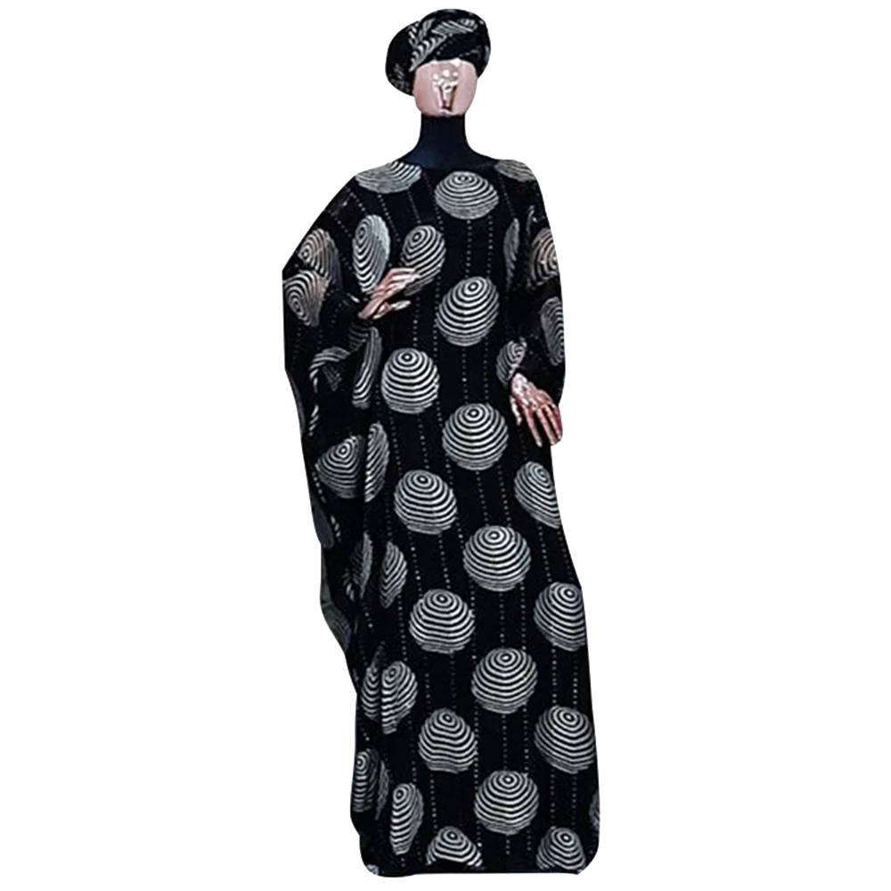 Elegant African Elegant Dresses for Women Muslim Fashion Abayas Dashiki Robe Kaftan Long Maxi Dress Free size fit M-5XL