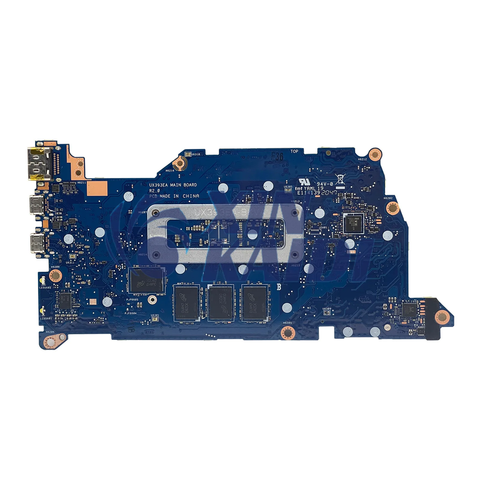 Placa base de ordenador para ASUS ZenBook, UX393EA, UX393, UX393EA, placa base de ordenador portátil con i5, i7, CPU de 11. ª generación, 8G, 16GB de RAM