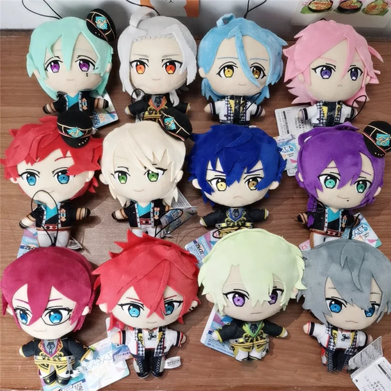 12pc Anime Ensemble Stars Plush Ayase Mayoi Shiina Niki HiMERU Soft Stuffed Dolls Kawaii Amagi Rinne Plush Toys Gifts For Kids