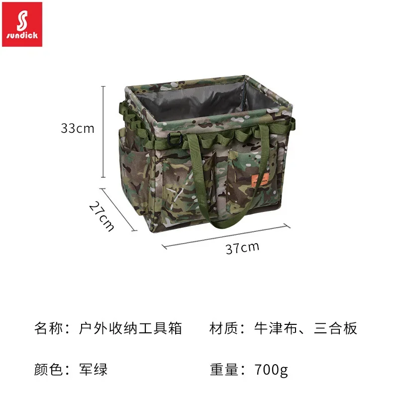 

New Portable Mountain customer external folding storage open box camping storage tool bag handbag home shopping bag firewood bag