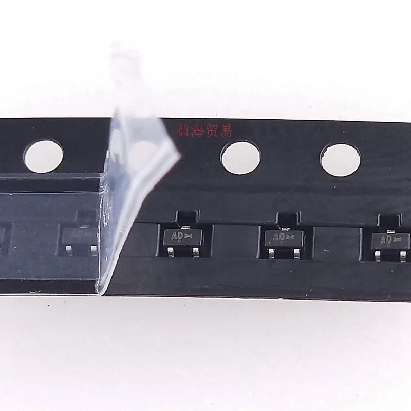 50PCS/LOT NEW ORIGINAL ESDR0502BT1G silkscreen AD SMD SOT-523 ESD static protection diode