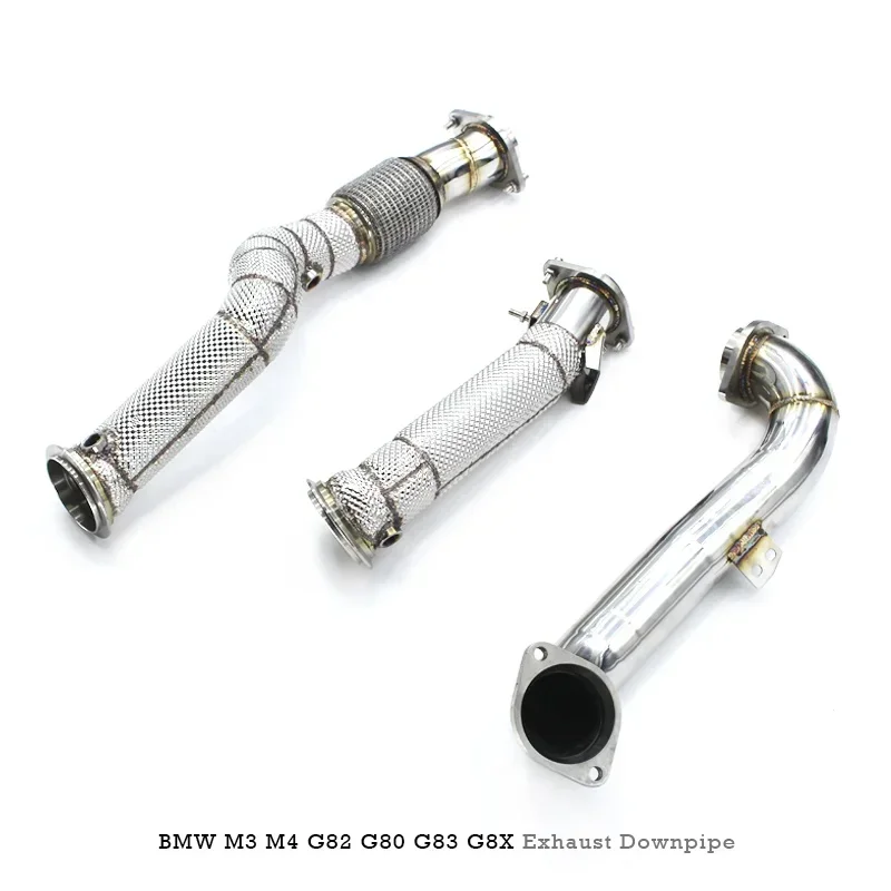 Catless Downpipe For M3/M4 G82 G80 G83 G8X 2019-2022 Downpipes without Stainless Steel Car Exhaust Pipe