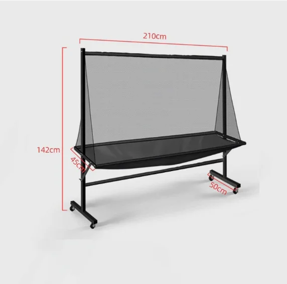 Table tennis net service machine mobile net floor-mounted net ball collector multi-rack net.