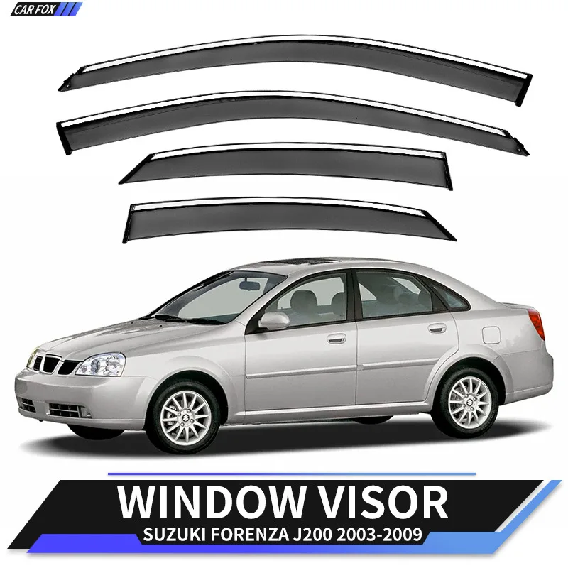 

For Suzuki Forenza J200 2003-2009 Car Window Visor Awning Shelters Windshield Side Window Rain Sun Shade Auto Accessories