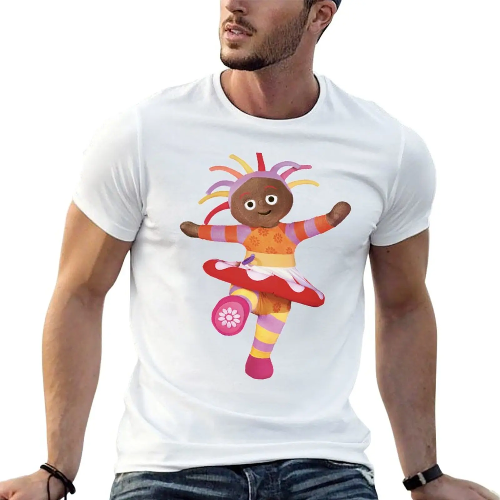 Футболка Upsy Daisy Makka Pakka больших размеров для занятий спортом и фитнесом