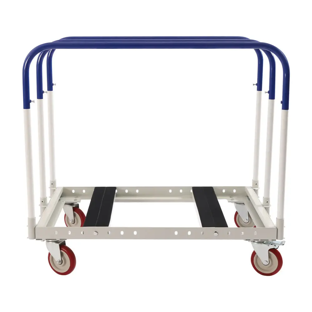 Heavy Duty planks Cart Trolley 1000 lbs Steel Panel Truck Trolley with 4 Wheels