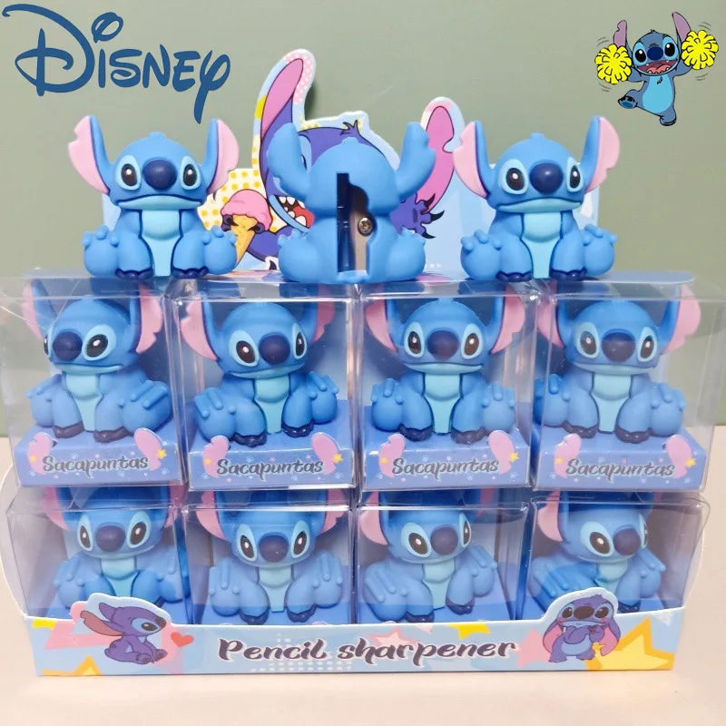 Disney Stitch Pencil Sharpener Cute Lilo & Stitch Single Hole Pencil Sharpener Stationery Student School Supplies Prizes