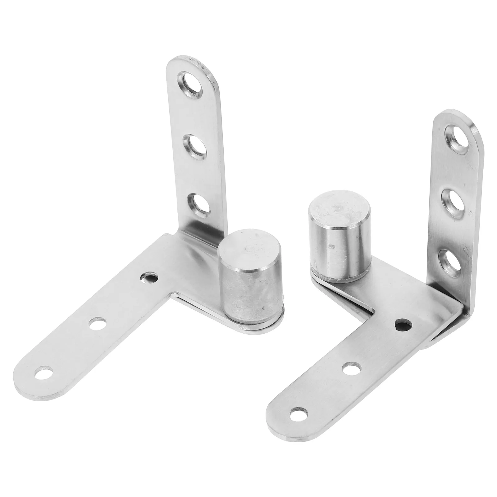

1 пара скрытых петель из нержавеющей стали для дверей-гармошек, петли для мебельных и деревянных дверей, для внутренних и наружных дверей, плавное вращение