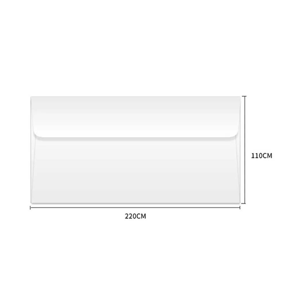 100 قطعة مغلف دعوة أبيض عادي 22x11 سنتيمتر الأعمال التجارية كتيب صغير المغلفات بطاقات متعددة الأغراض شكرا لك #3