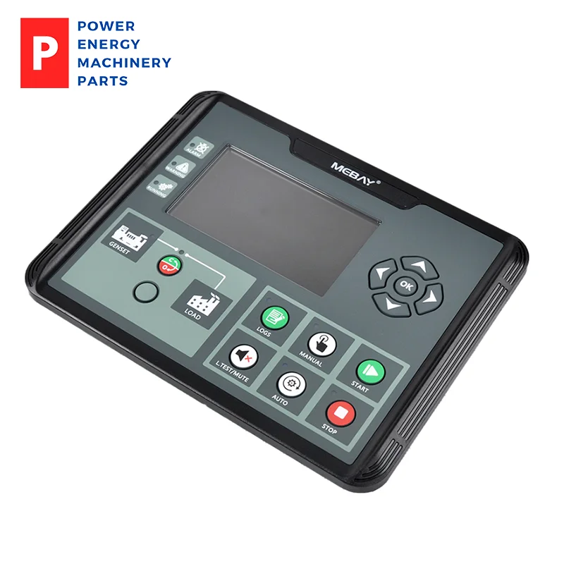 Original DC70D MK2 Diesel Gasoline Gas Generator Set Controller Auto Start Genset Parameter Monitoring LCD Display Panel