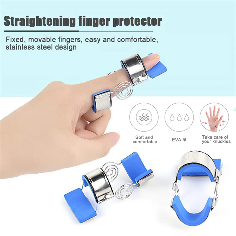 3 Sizes Trigger Finger Splint Support Brace For Mallet Finger/Sprain/Fracture/Pain Relief/Finger Knuckle Immobilization