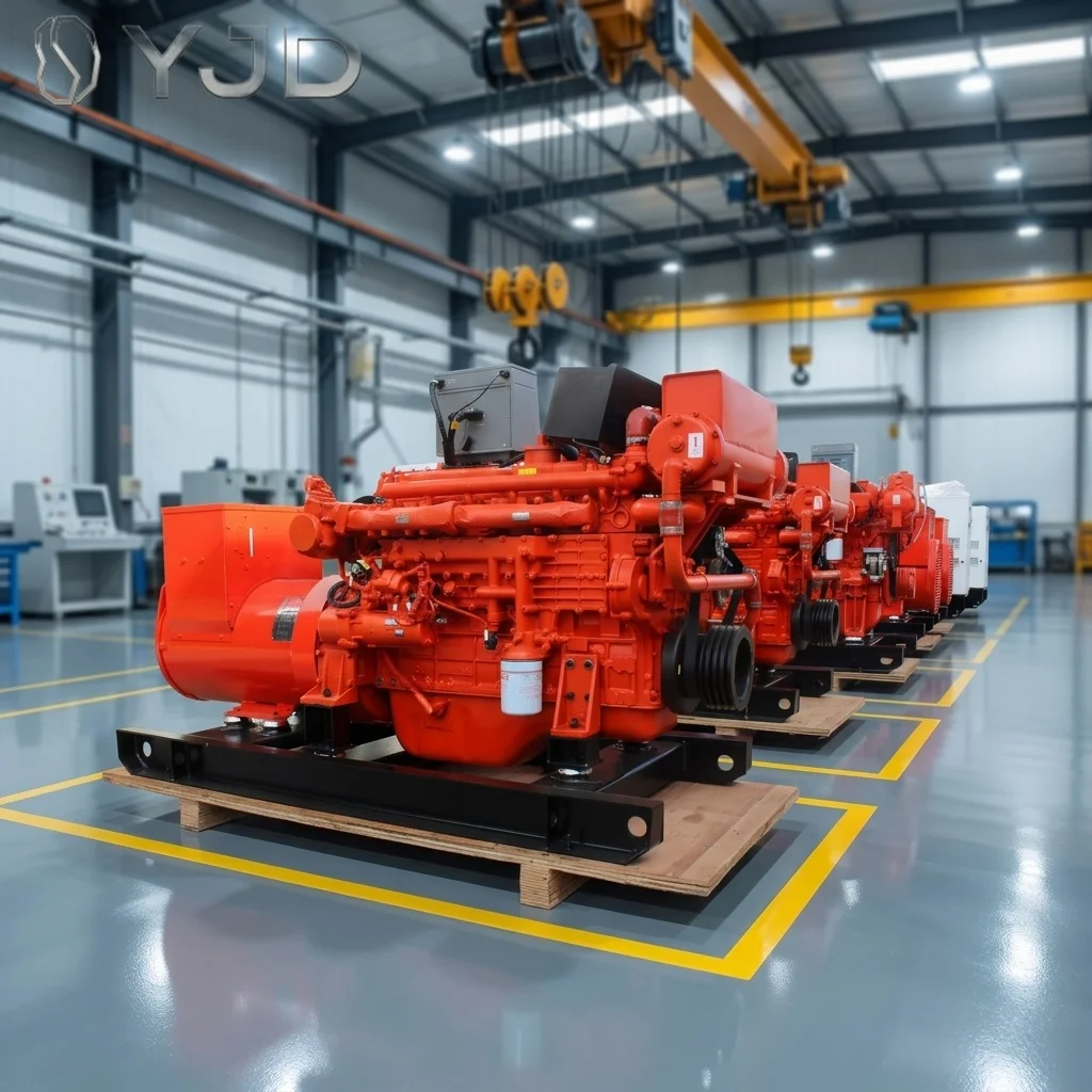 30-50KW Marine Diesel Generator with 230V/400V 50/60Hz 1500RPM Stamfo-rd Alternator for Boat Power Supply