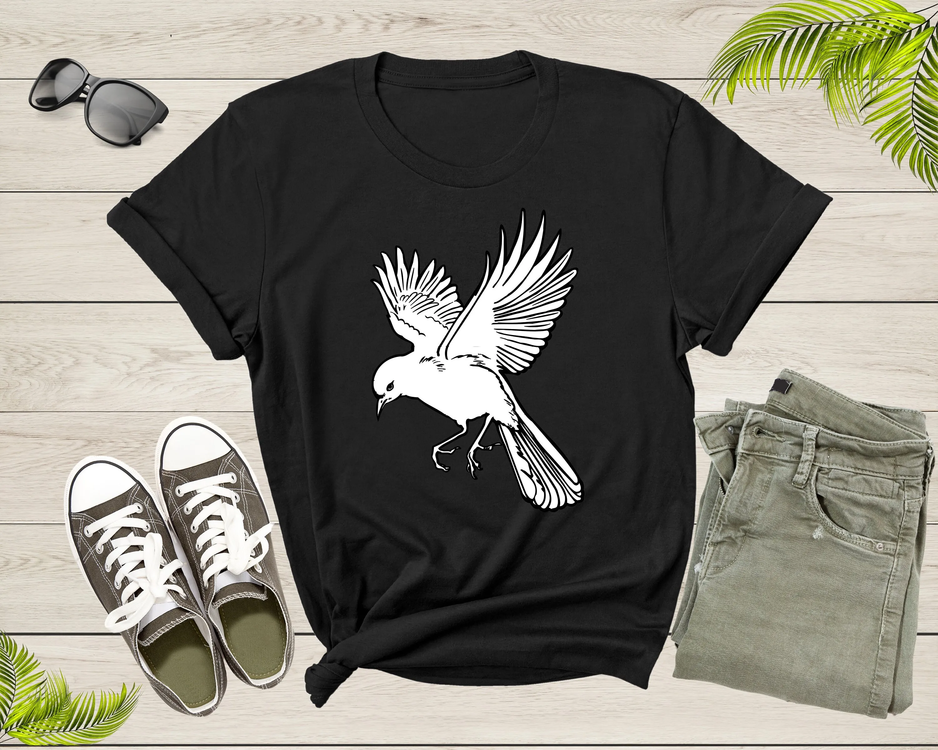 Flying White Bird Pigeon Dove Animal Hunting For Prey T Shirt Lover Kids Boys Girls