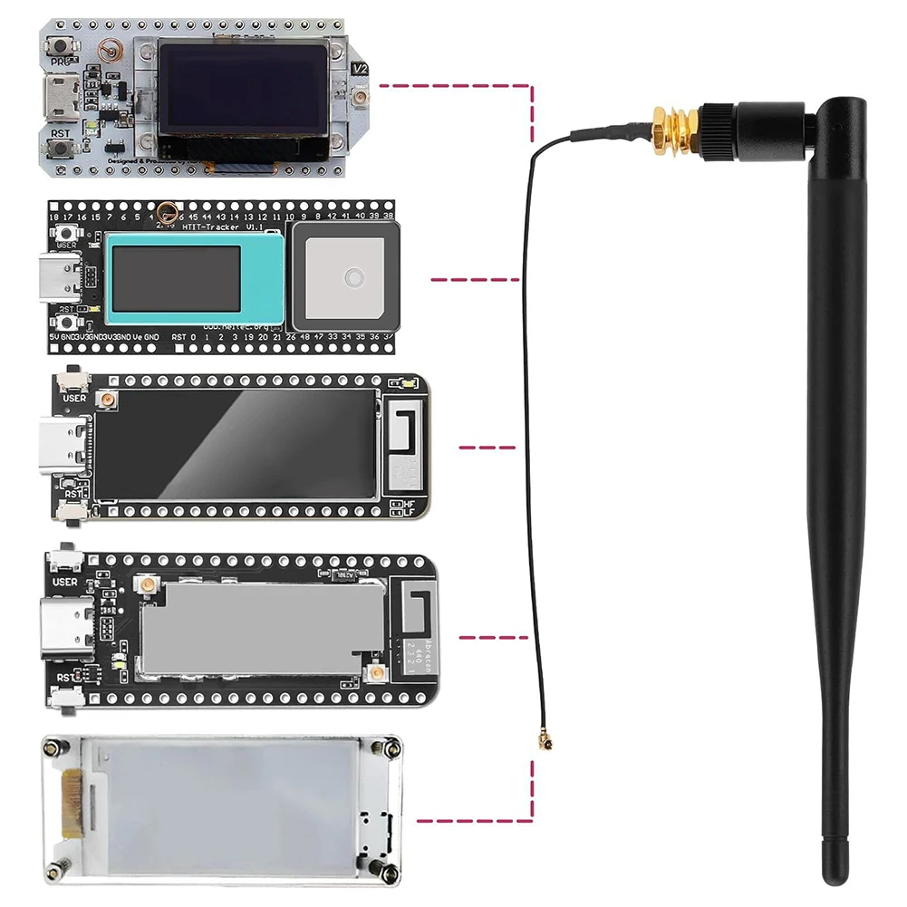 2Pcs 915MHz For LoRa Antenna Indoor 5dBi Gain For SMA Male With For Cable For Gateway Router Docking Station Power Tool Parts