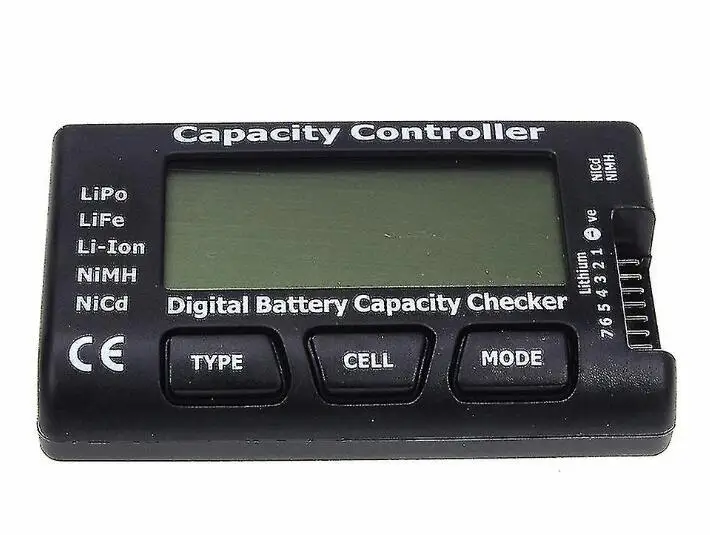Cellmeter 7 Digital Battery Capacity Checker Controller Tester Voltage Tester for 2-7S LiPo Li-ion NiMH Nicd Battery