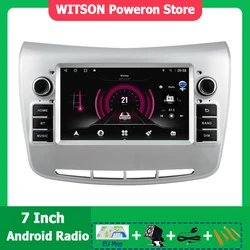 Radio samochodowe Stereo Android Auto Player dla Lancia Delta 2009-2019 WITSON Multimedia DSP Carplay Bluetooth Nawigacja GPS