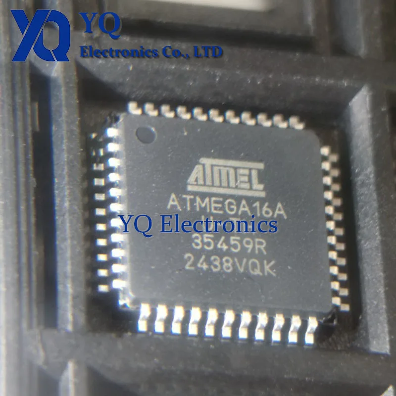 

10PCS/lot New OriginaI ATMEGA16A ATMEGA16A-AU ATMEGA16L-8AU TQFP-44 AVR microcontroller IC 8-bit microcontroller MCU