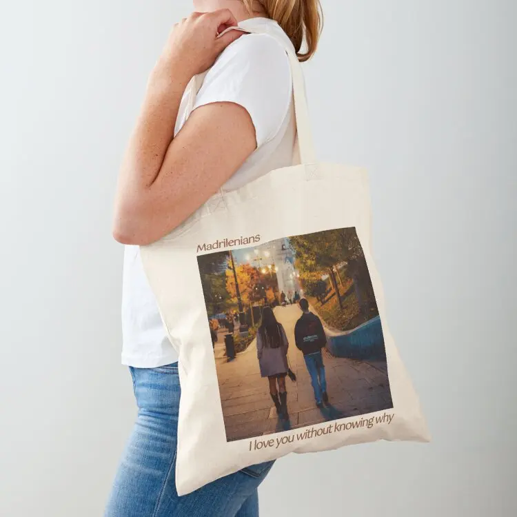 

Love you without knowing why Tote Bag bags luxury women Shopper canvas shopping bag shopper bag women