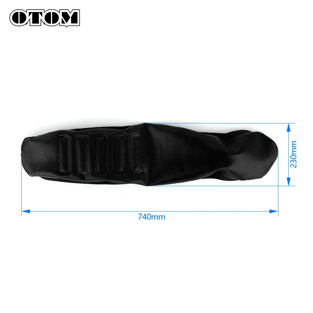 OTOM-Pinza de agarre suave a rayas para motocicleta, cubierta de asiento de goma para KTM EXC EXCF SX SXF XC XCF XCW 2019 125 250 300 350, 450,