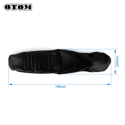 Imagen 2 del producto OTOM-Pinza de agarre suave a rayas para motocicleta, cubierta de asiento de goma para KTM EXC EXCF SX SXF XC XCF XCW 2019 125 250 300 350, 450,