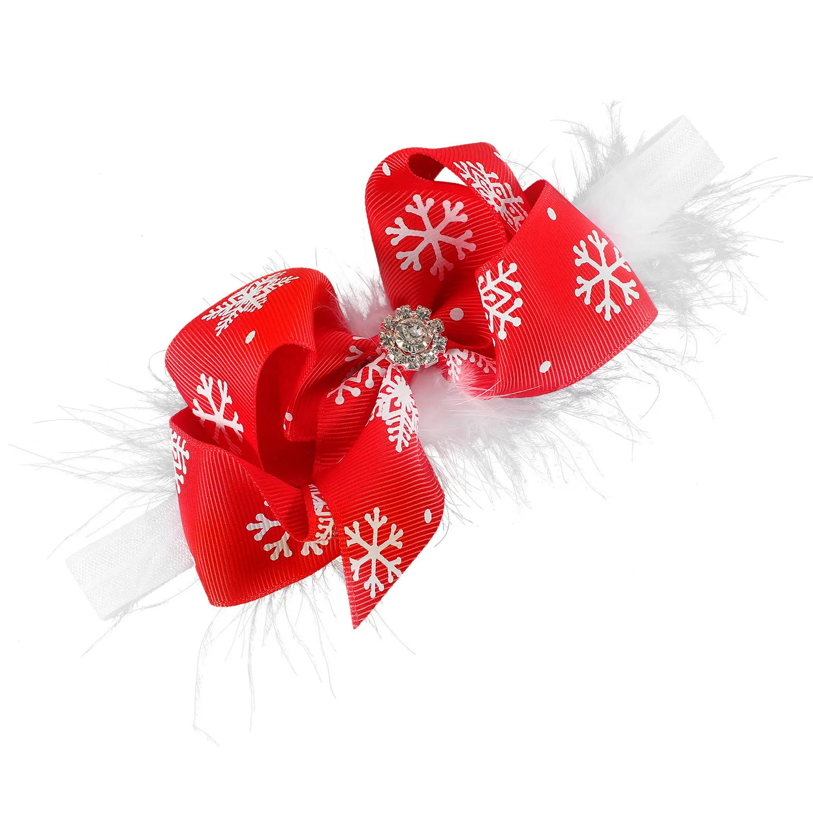 

1Pcs Bowknot Baby Headband Christmas Hair Band Girls Headband Stage Performance Party Decoration
