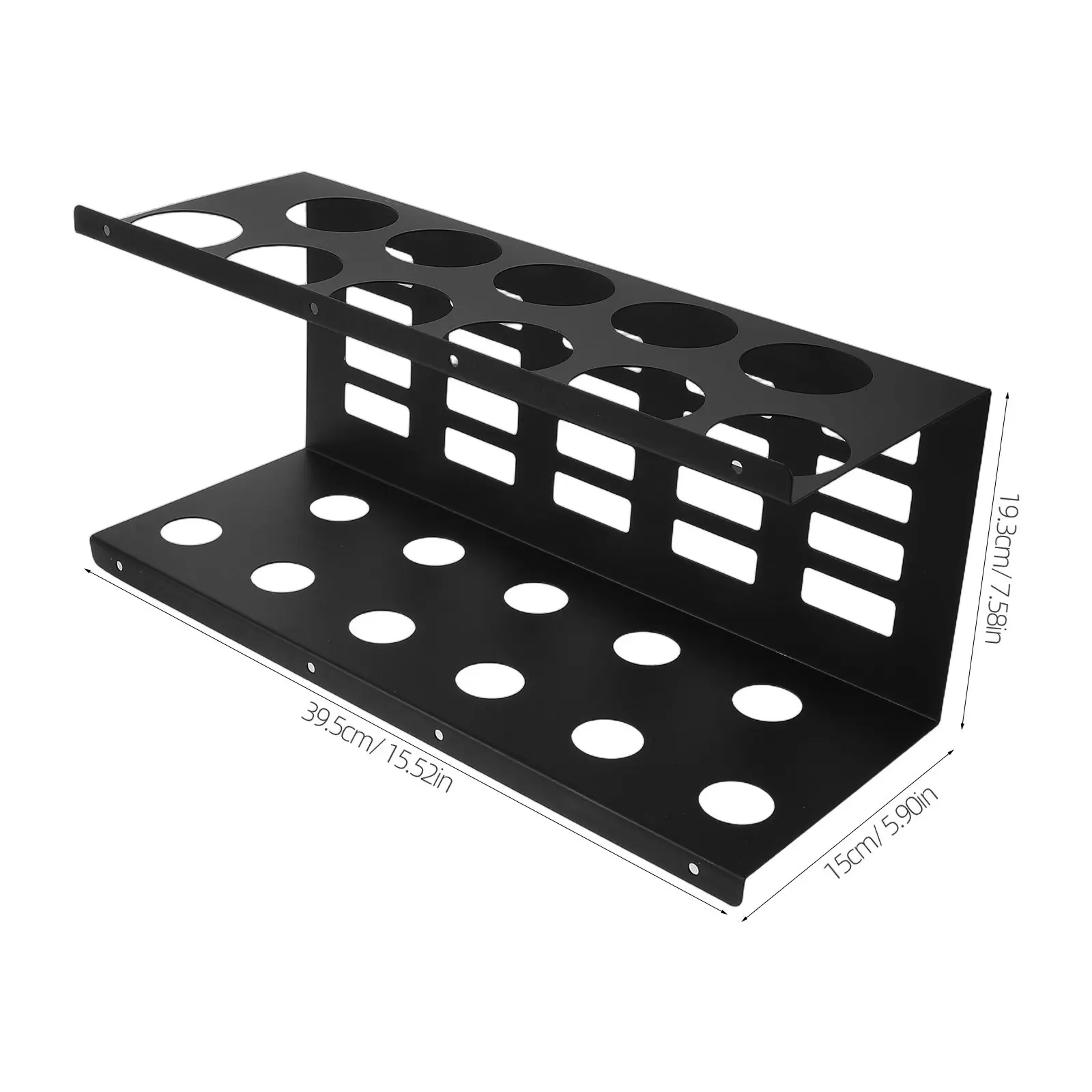 Caulking Tube Organizer Fill Gap Storage Rack Heavy Duty Steel Construction Easy Install Wall Mount for Adhesive Sealant